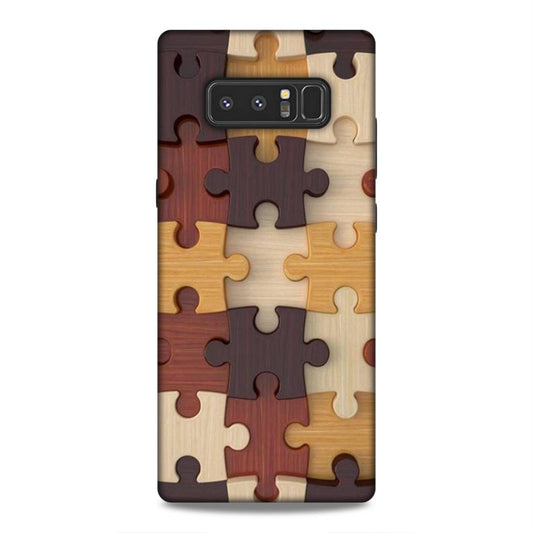 Jigsaw Puzzle Samsung Galaxy Note 8 Phone Back Cover