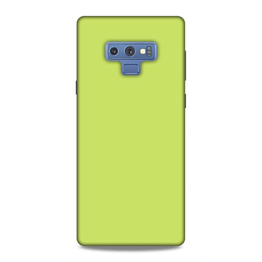 Lime Classic Plain Samsung Galaxy Note 9 Phone Cover Case