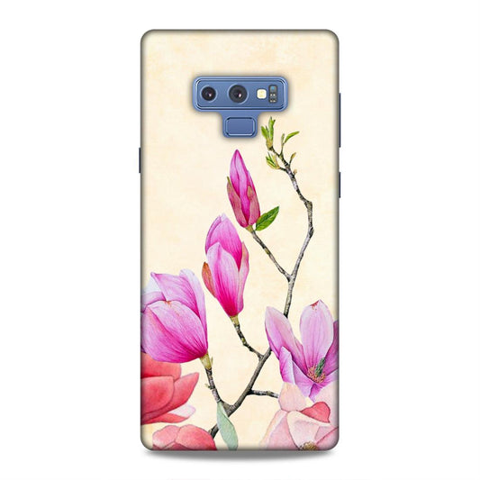 Pink Flower Samsung Galaxy Note 9 Mobile Cover Case