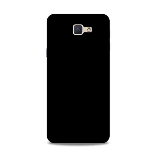 Black Classic Plain Samsung Galaxy On5 (2016) Phone Cover Case Case