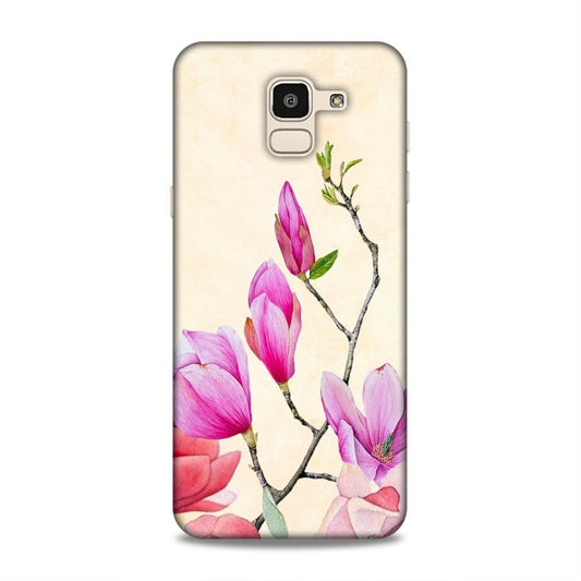 Pink Flower Samsung Galaxy On6 Mobile Cover Case