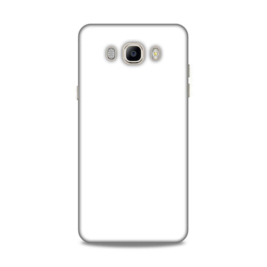 White Classic Plain Samsung Galaxy On8 Mobile Case Cover