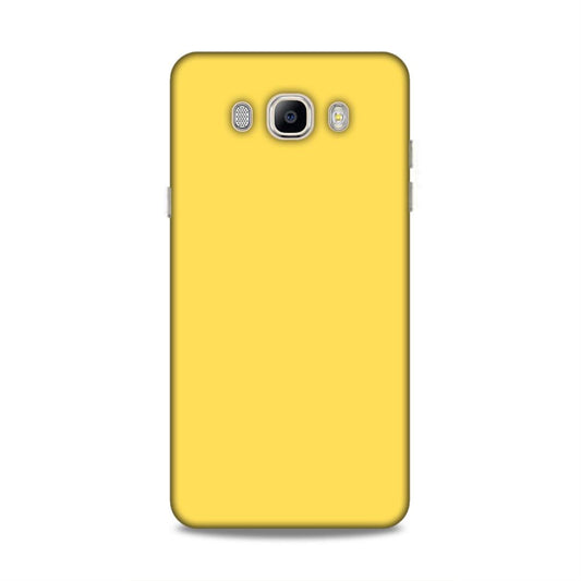 Yellow Classic Plain Samsung Galaxy On8 Phone Case Cover