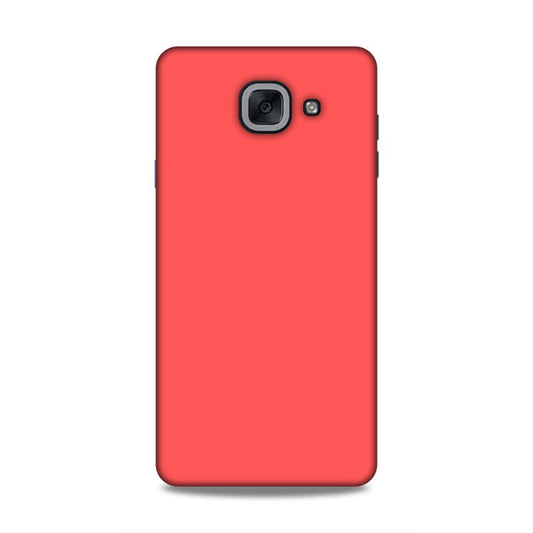 Coral Red Plain Samsung Galaxy On Max Phone Cover