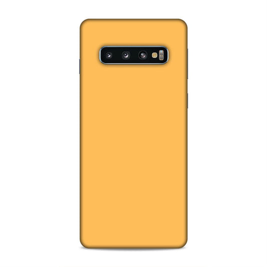 Peach Classic Plain Samsung Galaxy S10 Phone Cover Case