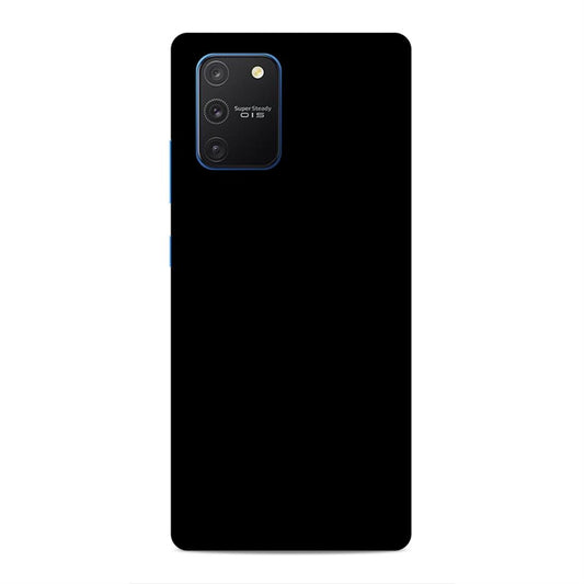 Black Classic Plain Samsung Galaxy M80s Phone Cover Case Case