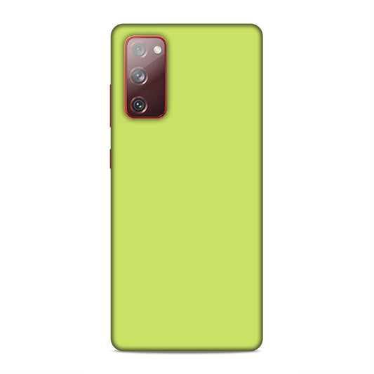 Lime Classic Plain Samsung Galaxy S20 FE Phone Cover Case