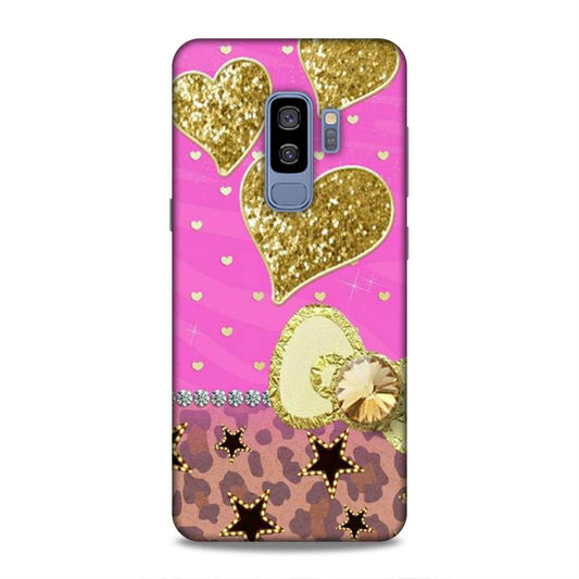 Cute Pink Heart Samsung Galaxy S9 Plus Phone Case Cover