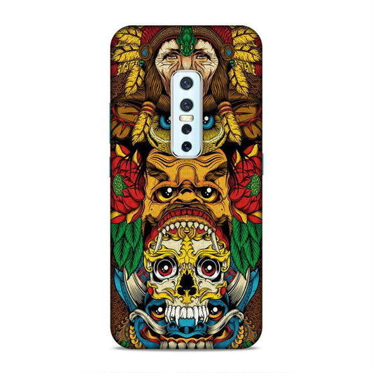 skull ancient art Vivo V17 Pro Phone Case Cover