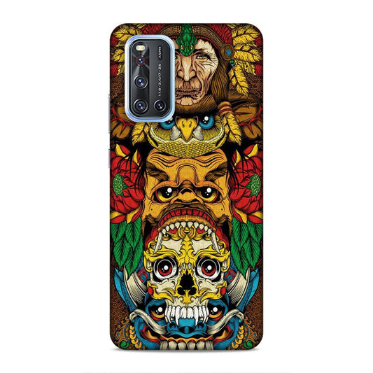 skull ancient art Vivo V19 Phone Case Cover