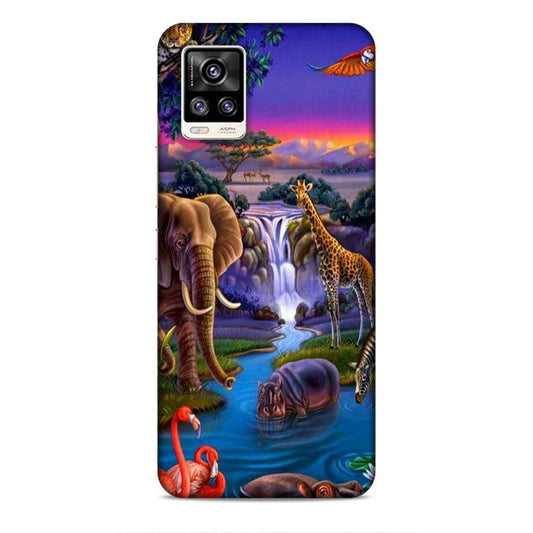 Jungle Art Vivo V20 Mobile Cover
