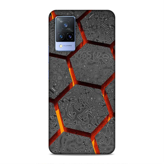 Hexagon Pattern Vivo V21 Phone Case Cover
