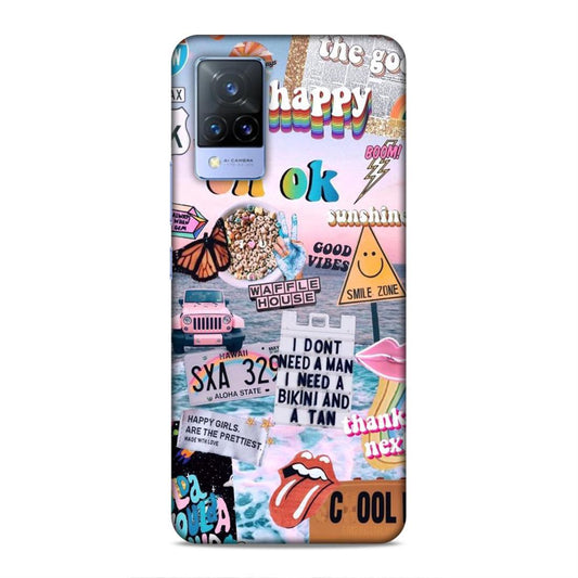 Oh Ok Happy Vivo V21 Phone Case Cover