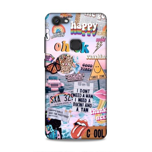 Oh Ok Happy Vivo V7 Phone Case Cover