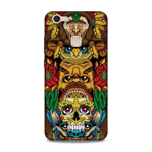 skull ancient art Vivo V7 Plus Phone Case Cover