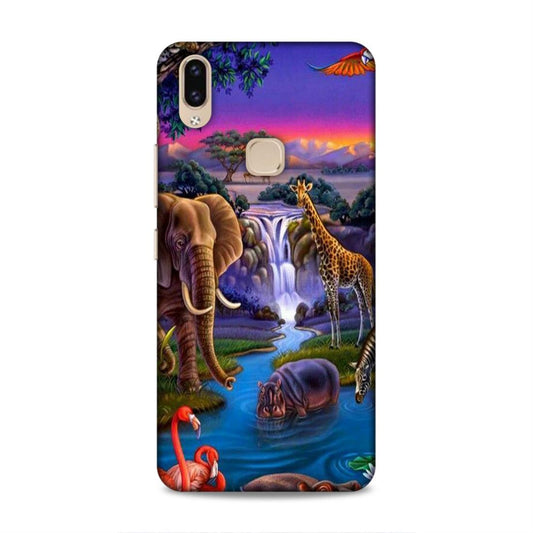 Jungle Art Vivo V9 Mobile Cover