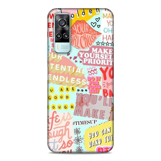 Do It For Your Self Vivo Y31 2020 Mobile Cover