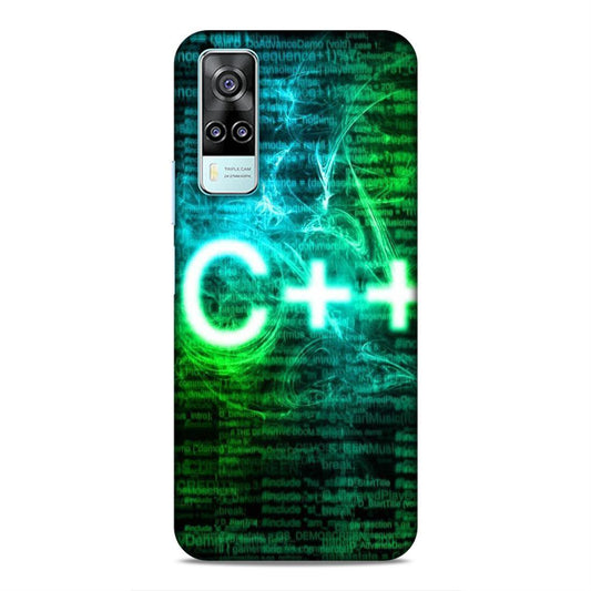 C++ Language Vivo Y31 2020 Phone Back Case