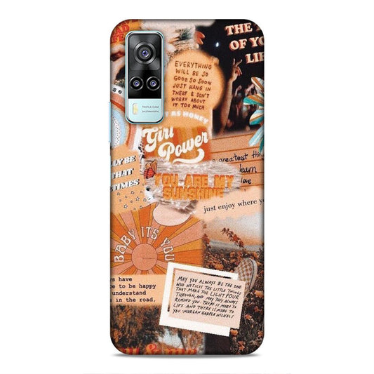 Girl Power Vivo Y31 2020 Mobile Back Case
