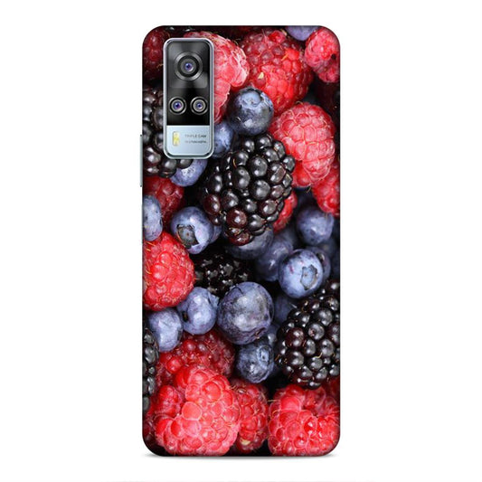 MultiFruits Love Vivo Y51 2020 Mobile Back Case