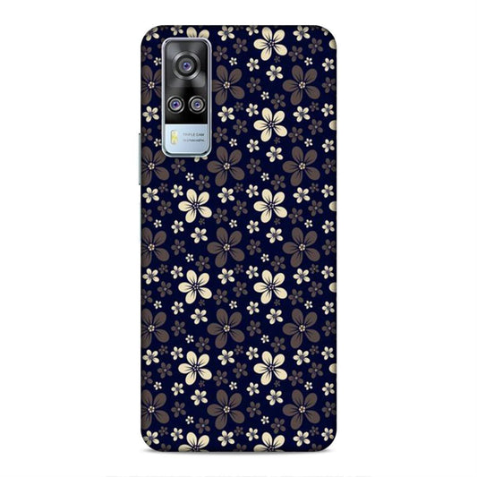 Small Flower Art Vivo Y51 2020 Phone Back Cover