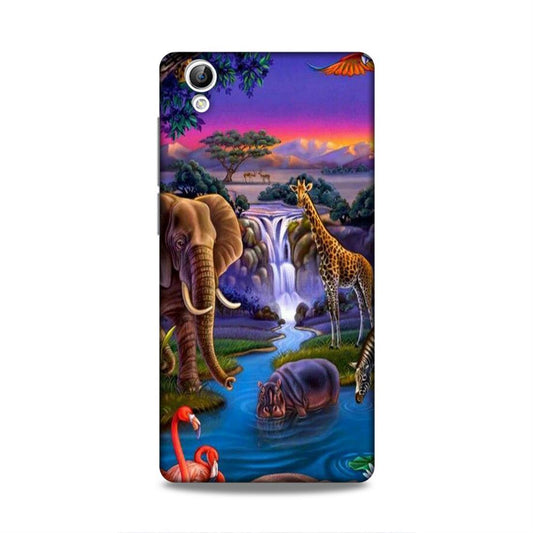 Jungle Art Vivo Y51l Mobile Cover