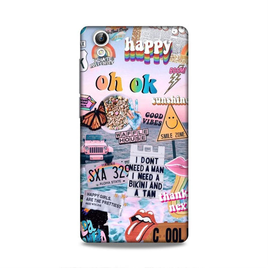 Oh Ok Happy Vivo Y51l Phone Case Cover