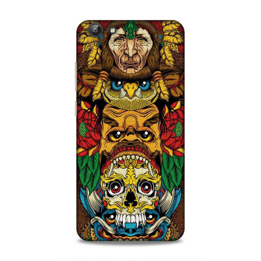 skull ancient art Vivo Y69 Phone Case Cover